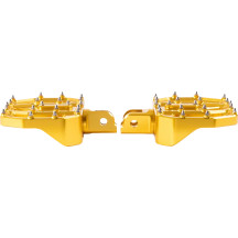 Mini Aggressor Floorboards — 12.1 cm x 89 mm, Front, Gold