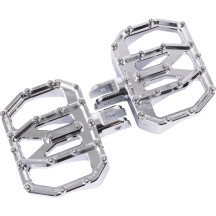 Mini Aggressor Floorboards — 12.1 cm x 89 mm, Front, Gold