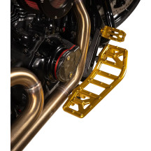 Aggressor Floorboards — 12 in, 4-1/2 in, Gold