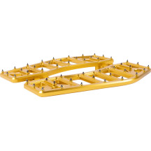 Aggressor Floorboards — 12 in, 4-1/2 in, Gold