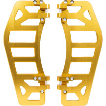 Aggressor Floorboards — 12 in, 4-1/2 in, Gold