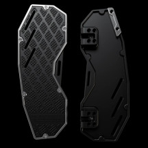 Floorboard — Bolt-on, Black