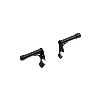 Rear Clubstyle Crash Bar — Black, powder-coated, bolt-on