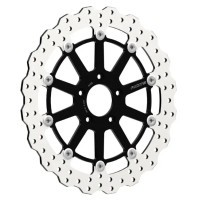Brake Rotor Floating Wave Design — 292 mm OD, 56.4 mm ID, Black