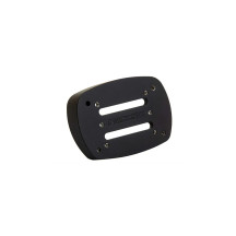 Adaptador de montaje para matrícula — Harley-Davidson®, negro mate
