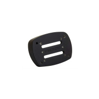 Adaptador de montaje para matrícula — Harley-Davidson®, negro mate