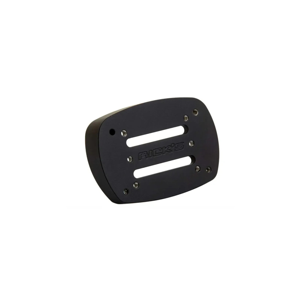 Adaptador de montaje para matrícula — Harley-Davidson®, negro mate