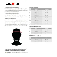 Z1R HELMET TALON WHITE XS