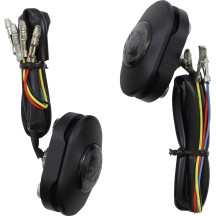 Gomas de antena Sleek Lights — Harley Davidson®, Negro