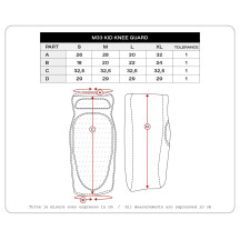 Youth M33 Knee Pads — L, Black