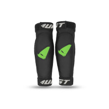 Protectores de codo Spartan para jóvenes — L/XL, Negro