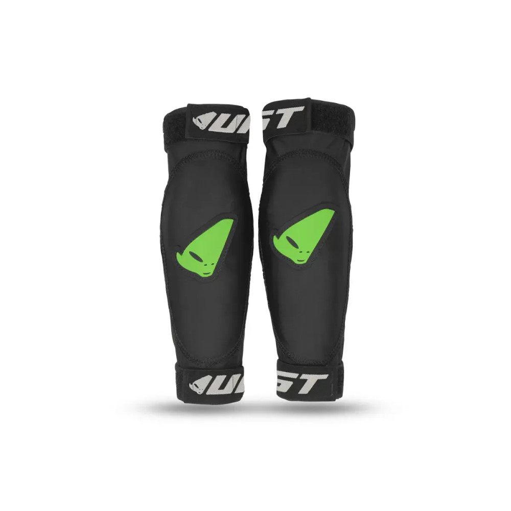 Protectores de codo Spartan para jóvenes — L/XL, Negro