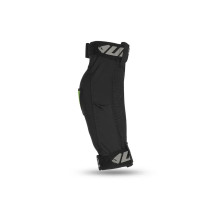 Protectores de codo Spartan para jóvenes — L/XL, Negro