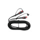 PA04 - Cable Extender SAE to SAE — 460 cm, 16 AWG, for MV Augusta, Black/Red