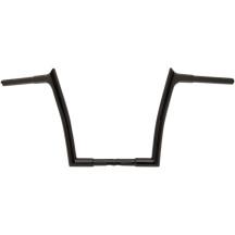 Manillar de punta apuntada 1-1/4" con instalación EZ — diámetro 1-1/4", elevación 12", ancho 35"