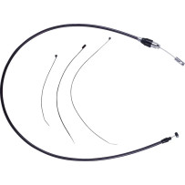 Cable de embrague de conexión rápida — 137 cm (54"), Negro
