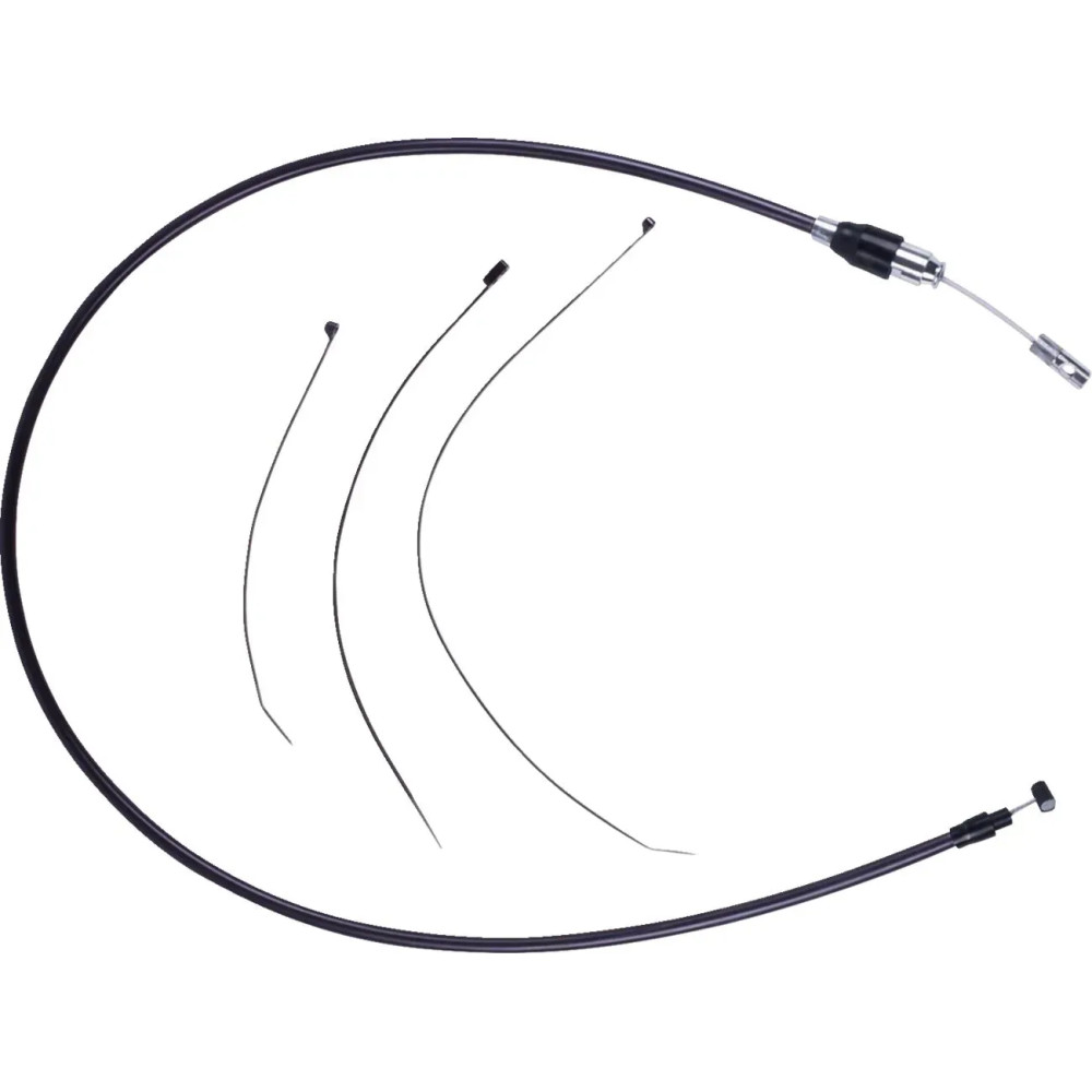 Cable de embrague de conexión rápida — 137 cm (54"), Negro
