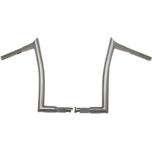 Manillar Pointed Top EZ Install 1-1/4" — barra 1-1/4", abrazadera 1", elevación 14"