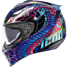 Threshold™ Synthwave Lazer Cobra Modular Helmet — M, Blue