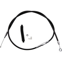 High-Efficiency Black Vinyl Clutch Cable — Clutch, Standard, Black