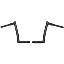 1-1/4" EZ Install Pointed Top Handlebar — 1-1/4" clamping, 35" width, Black gloss