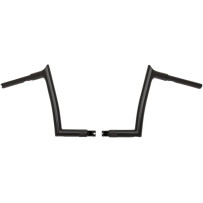 1-1/4" EZ Install Pointed Top Handlebar — 1-1/4" clamping, 35" width, Black gloss