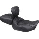 Wide Deluxe Touring Passenger Seat — Black