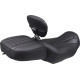 Wide Deluxe Touring Passenger Seat — Black