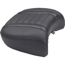 Wide Deluxe Touring Passenger Seat — Black