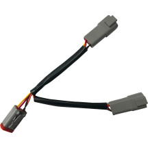 Cable divisor de accesorios — Harley-Davidson, Negro
