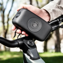 Wedge Case Set (Mag-Align) — 87×177×61 mm, handlebar mount, Black