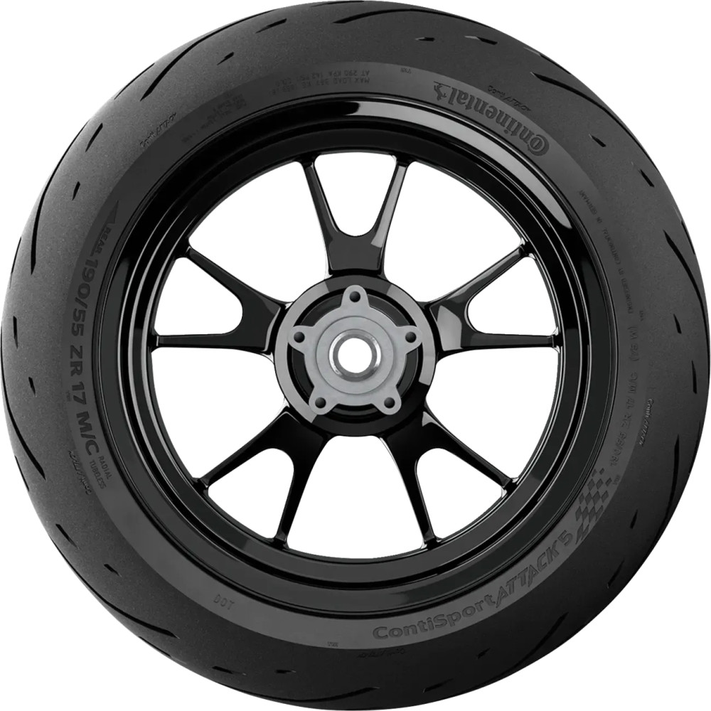 ContiSportAttack 5 Tire — 190/55ZR17, Rear