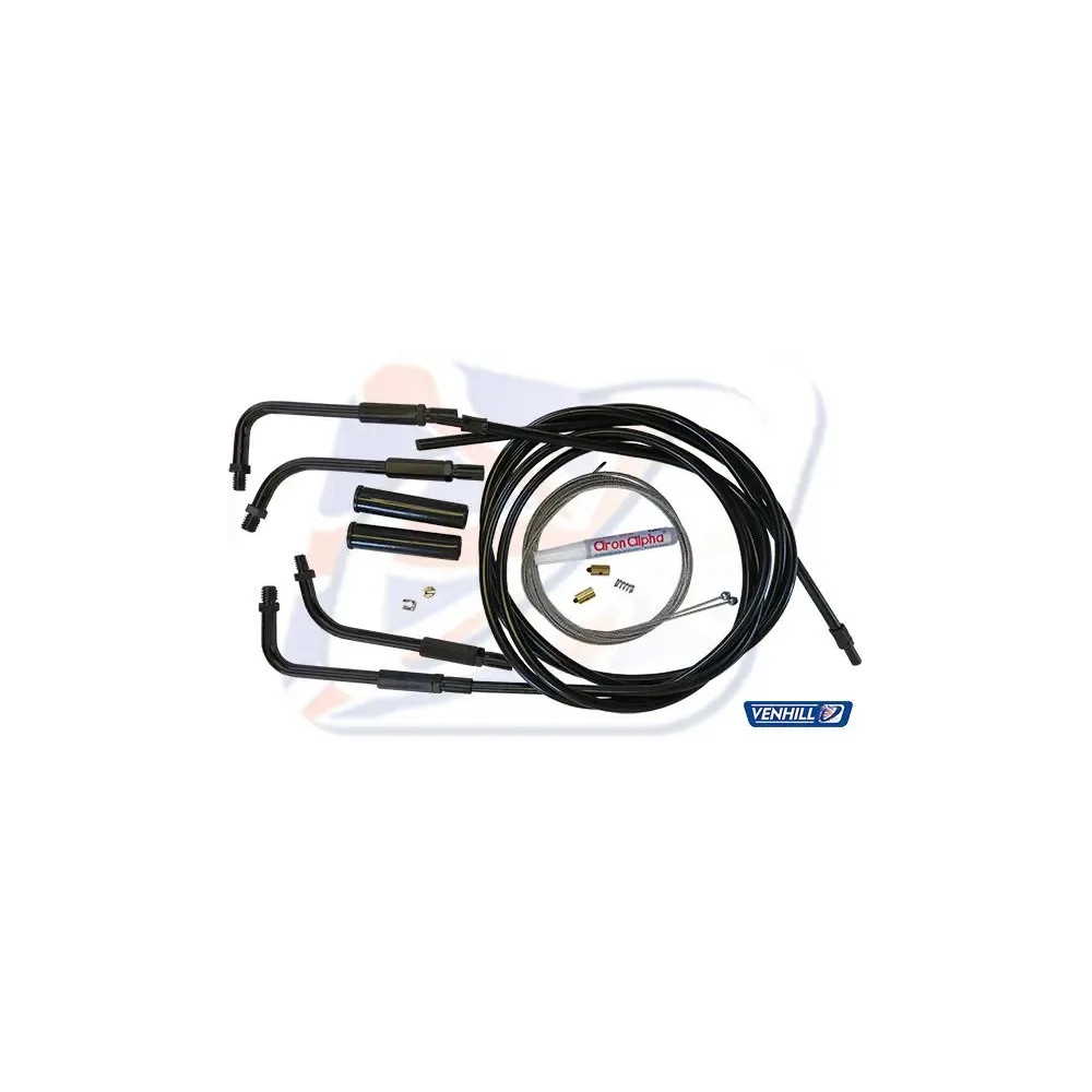 Throttle Cable — VENHILL, U01-4-407, Black