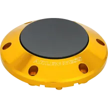 Pop-Up Gas Cap — Gold, CNC billet aluminum