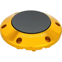 Pop-Up Gas Cap — Gold, CNC billet aluminum