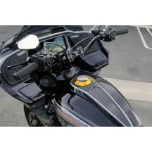 Pop-Up Gas Cap — Gold, CNC billet aluminum