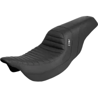 Thrashin' Pro Series Seat — Black, 30 in (76 cm) overall length, 11 in (28 cm) driver seat width