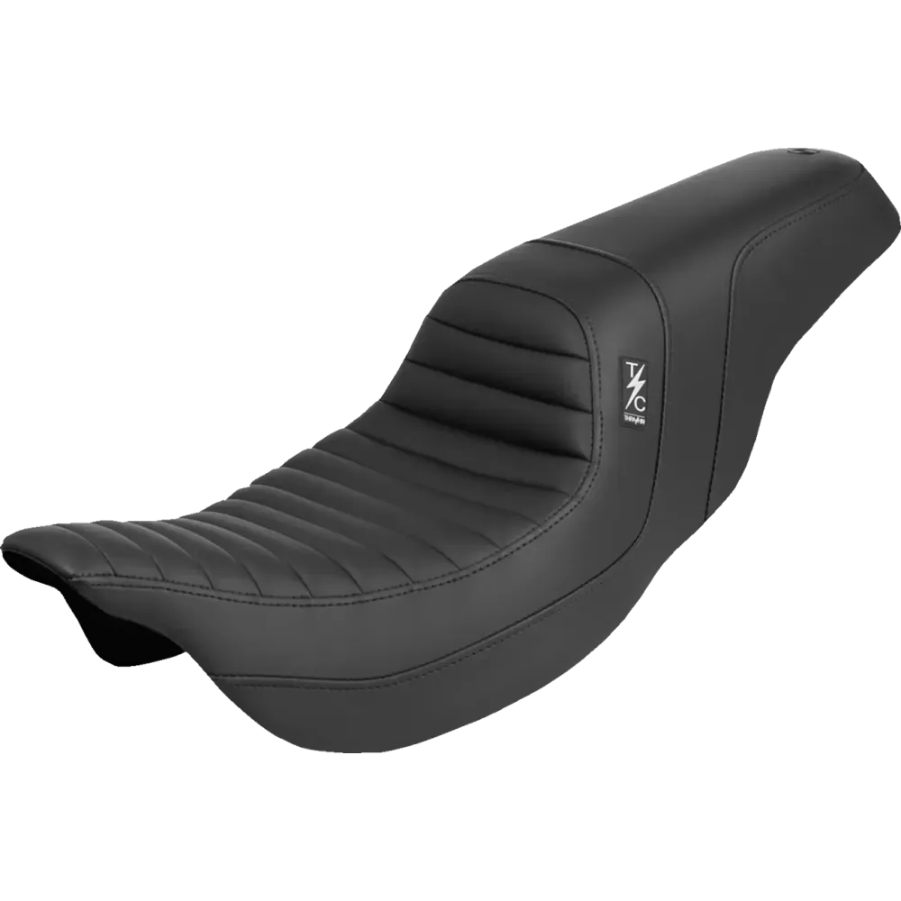 Thrashin' Pro Series Seat — Black, 30 in (76 cm) overall length, 11 in (28 cm) driver seat width