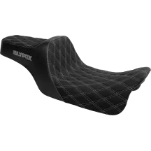 High Noon Seat — 12" driver width, 31" overall length, Black