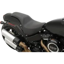 Predator Seat — 27 in overall, fits standard tank, Black