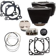 Big Bore Cylinder Kit — 129 cu in, 4.320 in bore, 4.375 in stroke, 11.0:1 compression