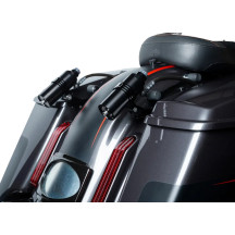 REVO ARC Billet Remote Reservoir External Mounts — Black