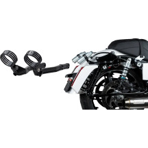 REVO ARC Billet Remote Reservoir External Mounts — Black