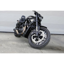 15" Big Brake Jagged Floating Rotor Kit — 381 mm (15"), Chrome