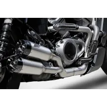 ZARD Nightster 975 Full Exhaust System 2:2 — Full system, Black finish, 7.02 kg