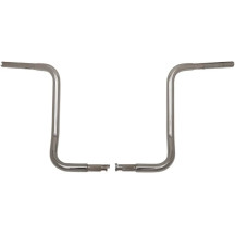 Manillar redondo superior EZ 1-1/4" — 1-1/4" diámetro, 39.5 cm ancho central, Cromo