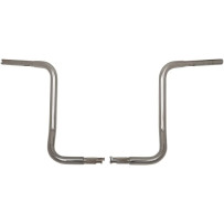 Manillar redondo superior EZ 1-1/4" — 1-1/4" diámetro, 39.5 cm ancho central, Cromo