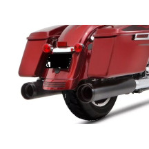 Silenciadores Slip-On DBX45 de 4.5" para HD Touring — negro