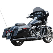 Swindler Exhaust Conversion Kit 2-into-1 — 11.5 cm (4-1/2 in), right-mounted, Guardian Black