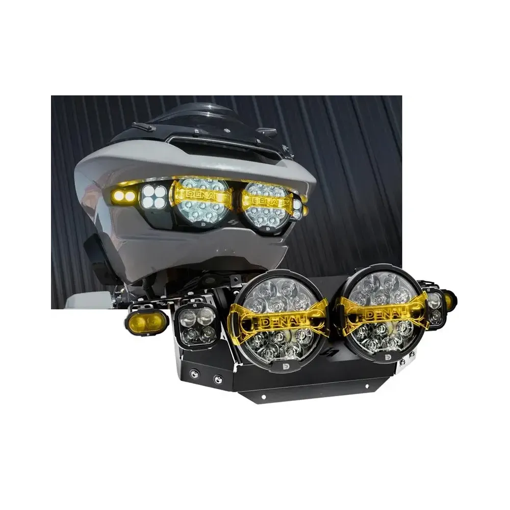 Full Deck Headlight Kit — Harley-Davidson®, Black